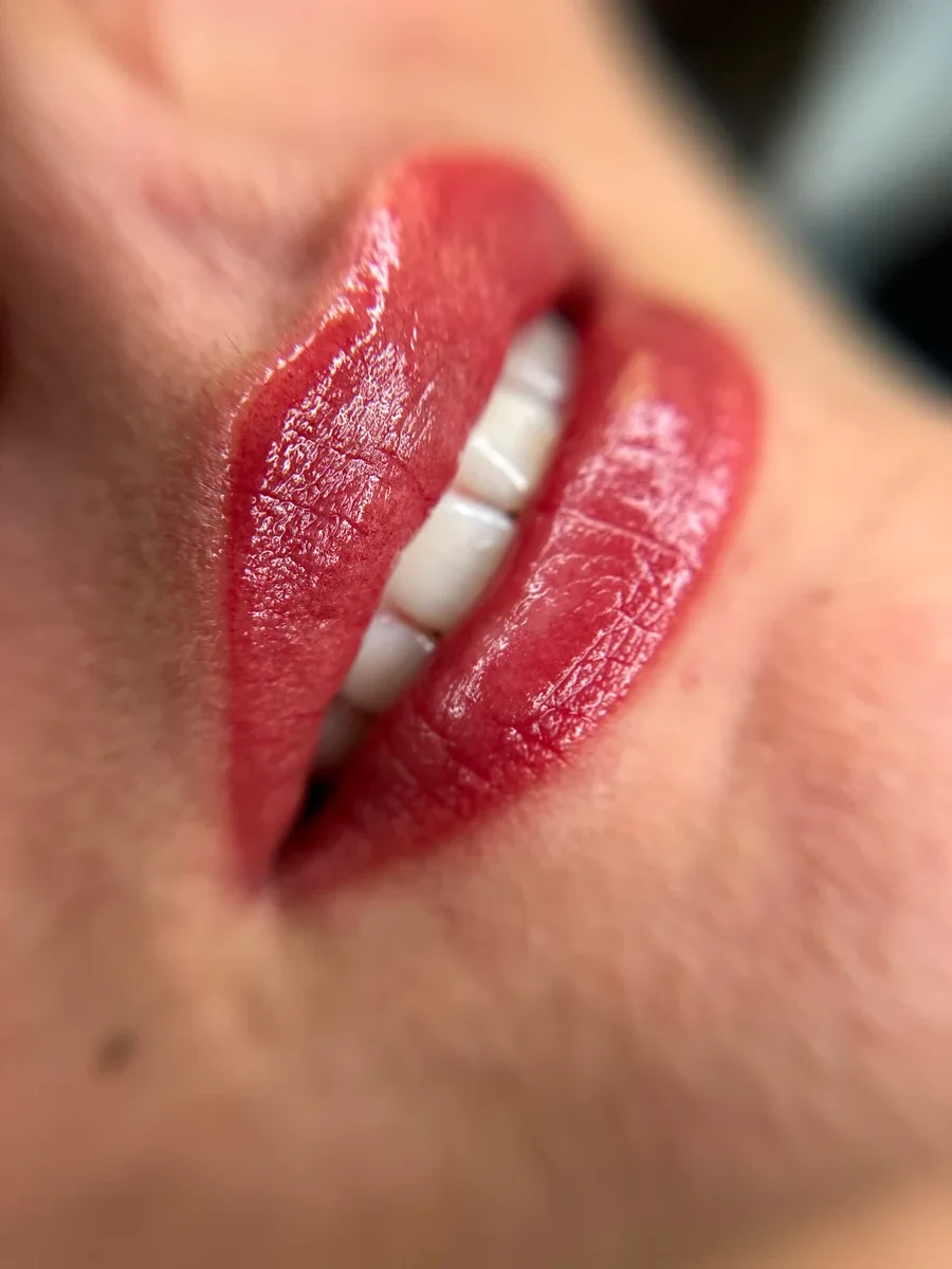 Lip blush – result